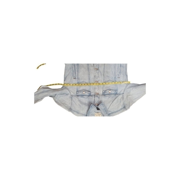 Madewell Oversized Jean Jacket in Junction Wash: Distressed Edition. Size XL - Picture 11 of 11